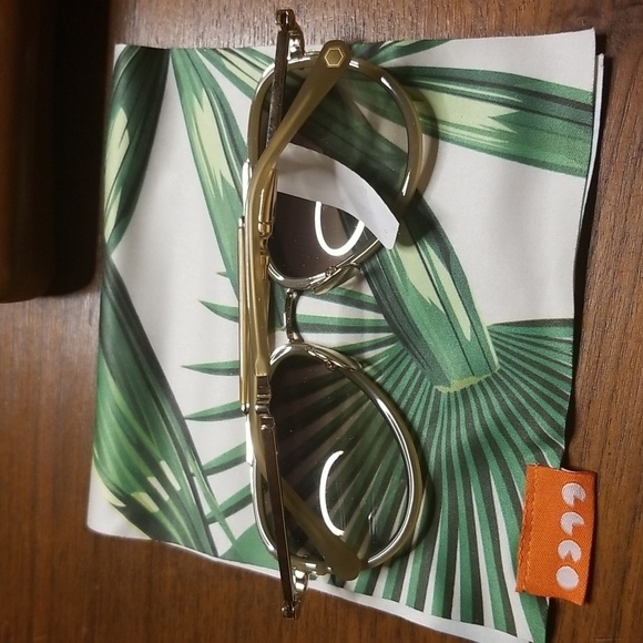 💕MR LEIGHT by GARRETT LEIGHT💕 Doheny SL Sunglasses ~ Aviator Crescent 12KG NWT - Picture 11 of 16